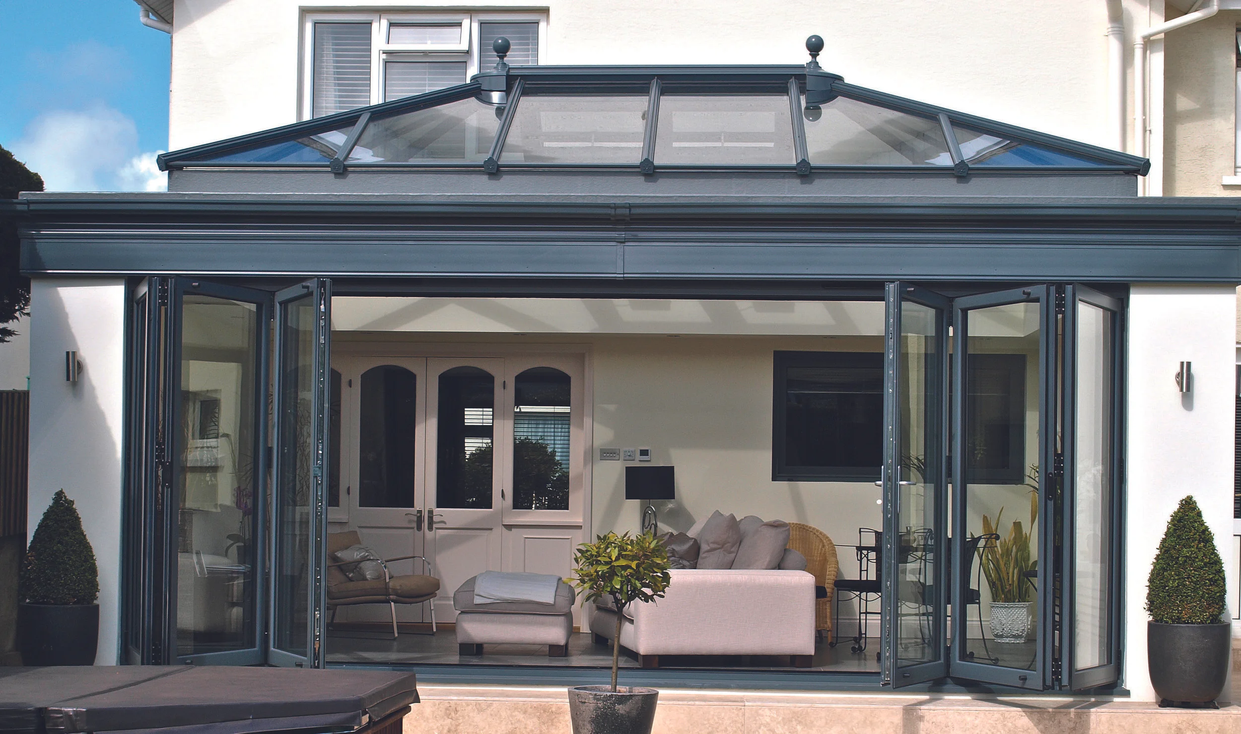 Open Bifold Doors