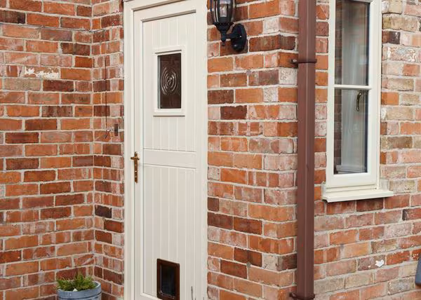 Modern uPVC Residential Door