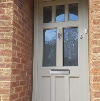 Rehau uPVC Front Door